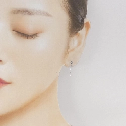 K18WG Bông tai kim cương 0.06CT - Hàng hiệu Chính hãng 866558