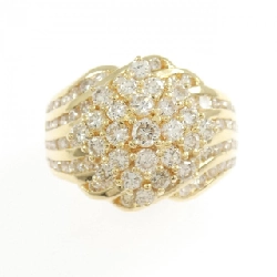 Nhẫn kim cương K18YG 2.05CT - Hàng hiệu Authentic 855007