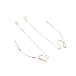 Bông tai ngọc trai nước ngọt 4゜C 5mm 665874