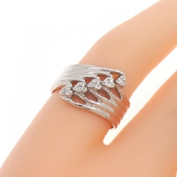 Nhẫn hồng tâm kim cương PT900 671870