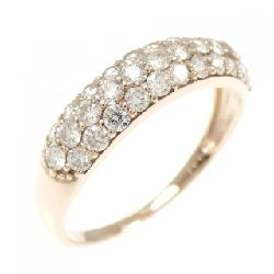 Nhẫn kim cương K18PG Pavé 1.00CT