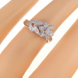 Nhẫn kim cương hoa PT900 0.50CT 672710