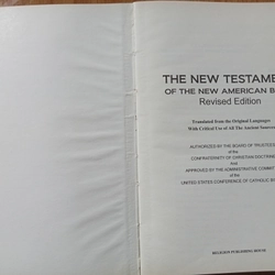 Sách Tiếng Anh NEW AMERICAN BIBLE  272500