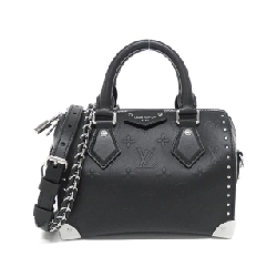 Túi xách Boston Louis Vuitton Monogram Shadow Speedy Trunk 20cm M14575