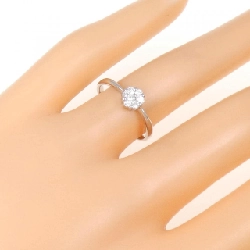 Nhẫn kim cương hoa K18WG 0.20CT - Hàng hiệu Authentic 857067