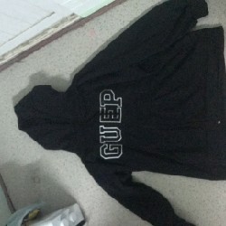 Hoodie nam đen size L