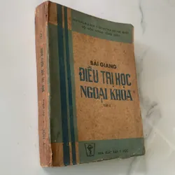 Bài giảng Điều trị học ngoại khoa, Trương Công Trung - Nguyễn Đình Hối 710862
