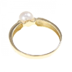 Nhẫn ngọc trai Akoya K18YG 6.5mm 670454