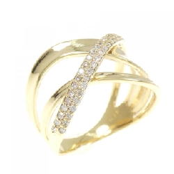 Nhẫn kim cương K18YG 0.18CT - Hàng hiệu Chính hãng