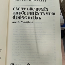 CÁC TY ĐỘC QUYỀN THUỐC PHIỆN VÀ MUỐI Ở ĐÔNG DƯƠNG - JACQUES DUMAREST 540881