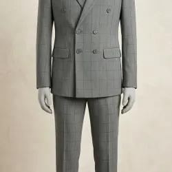 Vest nam xám thanh lịch – form chuẩn dáng đẹp - size L