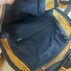 Balo nam 30x46x15 da thật 2hand 992646