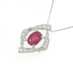 Dây chuyền ruby PT900/PT850 1.031CT - Hàng hiệu Chính hãng 858005