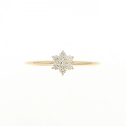 Nhẫn kim cương hoa K18YG 0.10CT - Hàng hiệu Chính hãng 854991