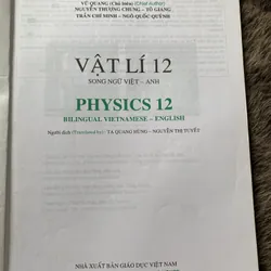 (Song ngữ) Vật Lí 12 song ngữ Việt Anh 603160