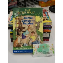 Magic Tree House: Animal Games and Puzzles – Mary Pope Osborne & Natalie Pope Boyce 559606