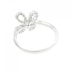 Nhẫn kim cương hoa K18WG 0.28CT 672671