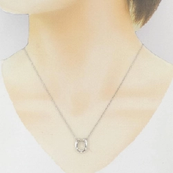 Dây chuyền kim cương hình móng ngựa PT900/PT850 0.02CT - Hàng hiệu Authentic 857857