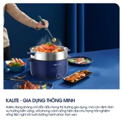 Nồi lẩu hấp KALITE KL568-S đa năng 2 tầng dung tích 11L 796766