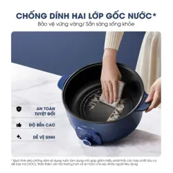 Nồi lẩu điện đa năng KALITE KL568 dung tích 6L cao cấp mới 100% 573248