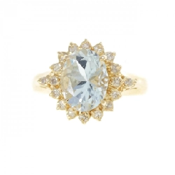 Nhẫn Aquamarine K18YG 0.96CT - Hàng hiệu Chính hãng 853987