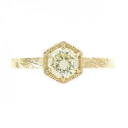 Nhẫn kim cương K18YG 0.373CT 673442