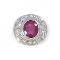 Nhẫn Ruby PT900 2.50CT - Hàng hiệu Chính hãng 850599