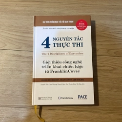 4 nguyên tắc thực thi - Giới thiệu công nghệ triển khai chiến lược từ FranklinCovey