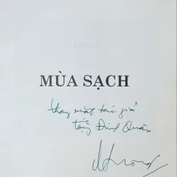 Mùa sạch (Trần Dần, có chữ ký Dương Tường) 477897