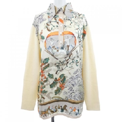 HERMES NEIGE D'ANTAN Twill Rêne. Áo len - Hàng hiệu Chính hãng