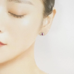 PT900 Bông tai Ruby 0.44CT - Hàng hiệu Chính hãng 870614