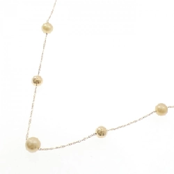 K18YG Ngọc trai trắng - Hàng hiệu Authentic 856429