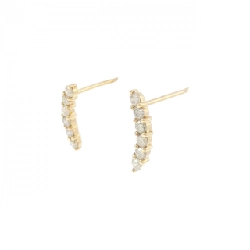 K18YG Bông tai kim cương 0.20CT - Hàng hiệu Chính hãng 869846