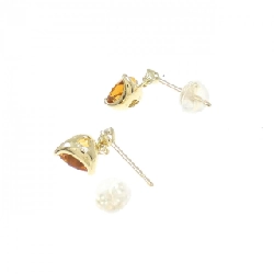 Bông tai Citrine K18YG 1.44CT - Hàng hiệu Chính hãng 867995