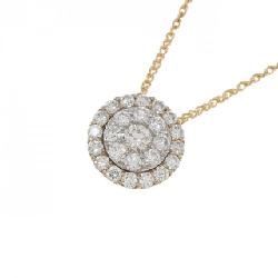 PT900/K18PG Dây chuyền kim cương 0.73CT - Hàng hiệu Authentic 866289