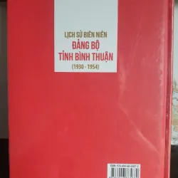 Sách Lịch Sử Biên Niên Đảng Bộ Tỉnh Bình Thuận 1930-1954 660620