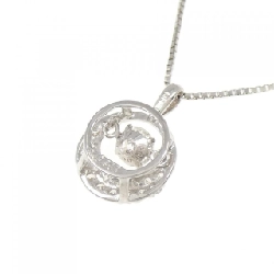 K18WG Dây chuyền kim cương 0.19CT - Hàng hiệu Authentic 857549