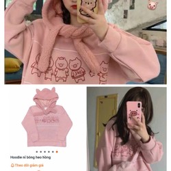 Hoodie tai thỏ đáng yêu 71555