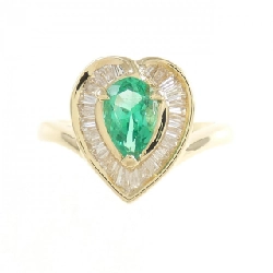 Nhẫn Emerald K18YG 0.56CT 673063