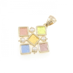 Talia Monte - Mặt dây chuyền ngọc trai nước ngọt - Hàng hiệu Authentic