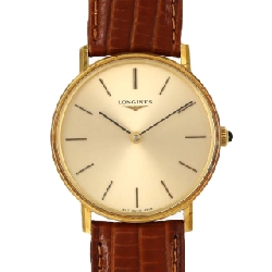 Đồng hồ Longines Vỏ Tròn YG YG Cơ - Hàng hiệu Chính hãng