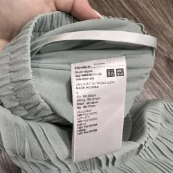 Chân váy dài Uniqlo dáng suông size S xanh mint 1025551