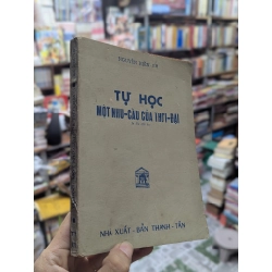 TỰ HỌC MỘT NHU CẦU CỦA THỜI ĐẠI - NGUYỄN HIẾN LÊ 193525