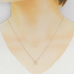 K18PG Ngôi sao Kim cương Dây chuyền 0.06CT - Hàng hiệu Chính hãng 857820