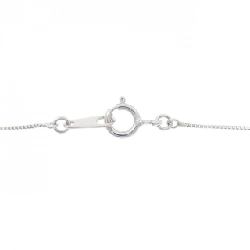 K18WG Dây chuyền kim cương hình trái tim 0.1CT - Hàng hiệu Chính hãng 861558