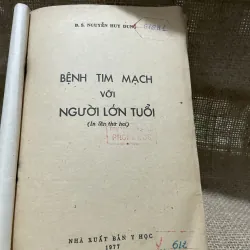 Bệnh tim mạch với người lớn-bác sĩ Nguyễn huy Dung xuất bản 1977 800210