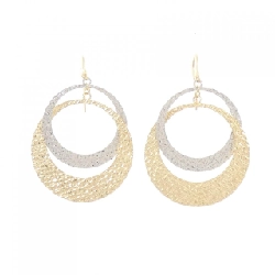 K18YG/K18WG Bông tai - Hàng hiệu Authentic