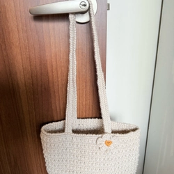 Túi tote nữ làm thủ công bằng len, túi len móc handmade thích hợp đi chơi, đi làm 523531