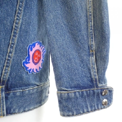 Louis Vuitton FOJA53GM1 Áo khoác denim Yayoi Kusama - Hàng hiệu Chính hãng 814584