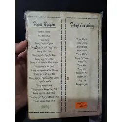 Kho tàng các ông Trạng Việt Nam mới 80% bẩn bìa, ố vàng, tróc gáy 1995 GSTS. Vũ Ngọc Khánh HCM1604 LỊCH SỬ - CHÍNH TRỊ - TRIẾT HỌC 433004